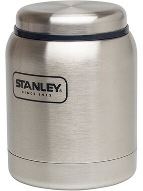 Stanley Adventure Vacuum Insulated Food Jar Stainless Steel 18oz Great Condition